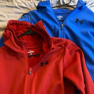 Under Armour Kids' XL full zip up hoodies
